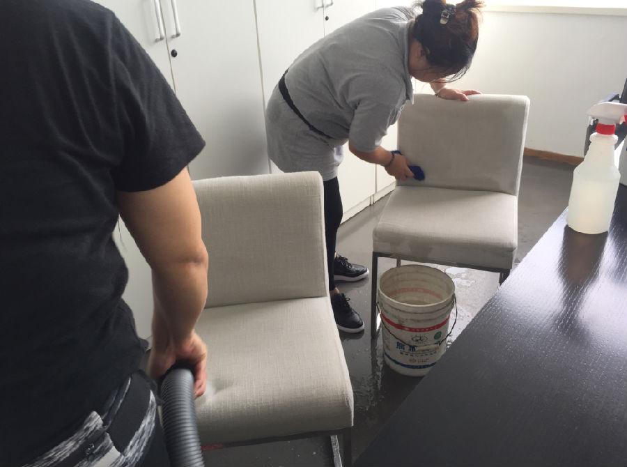 兰考县沙发清洗案例