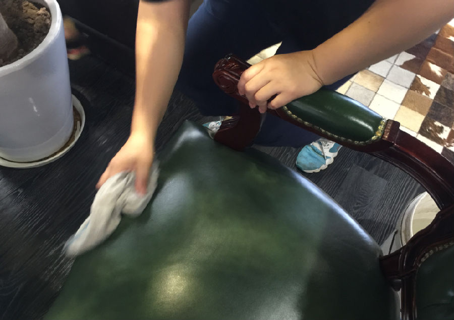 兰考县家具清洗案例